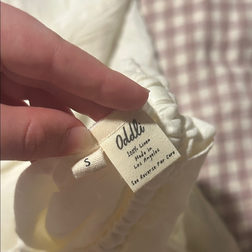 Oddli Linen Drawstring Pants - Picture 6 of 6